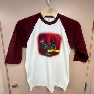 Vintage AmeriTees Dr Pepper Rocks Tour 2001 Raglan Shirt Mens XL Rolling Stone